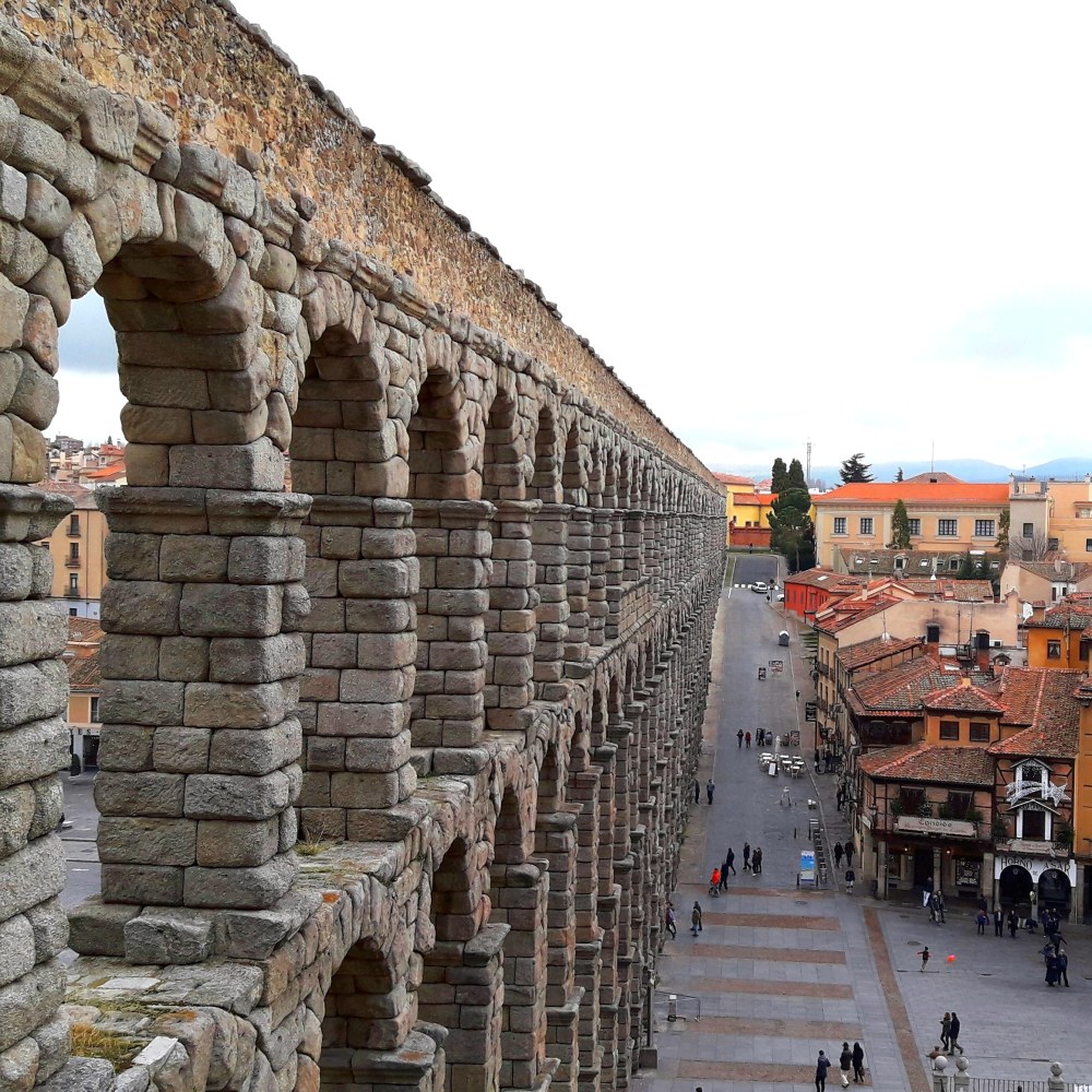 Acueducto de Segovia vista desde el mirador